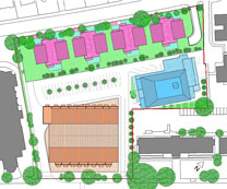 View 2 of Purley Town Centre Scheme